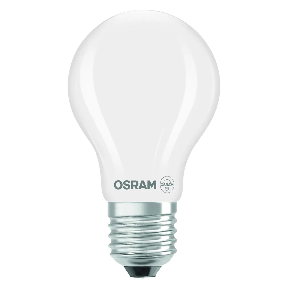 LED LAMP OSRAM RETROFIT CLASSIC A 5,9W 827 FROSTED E27 2TK PAKIS