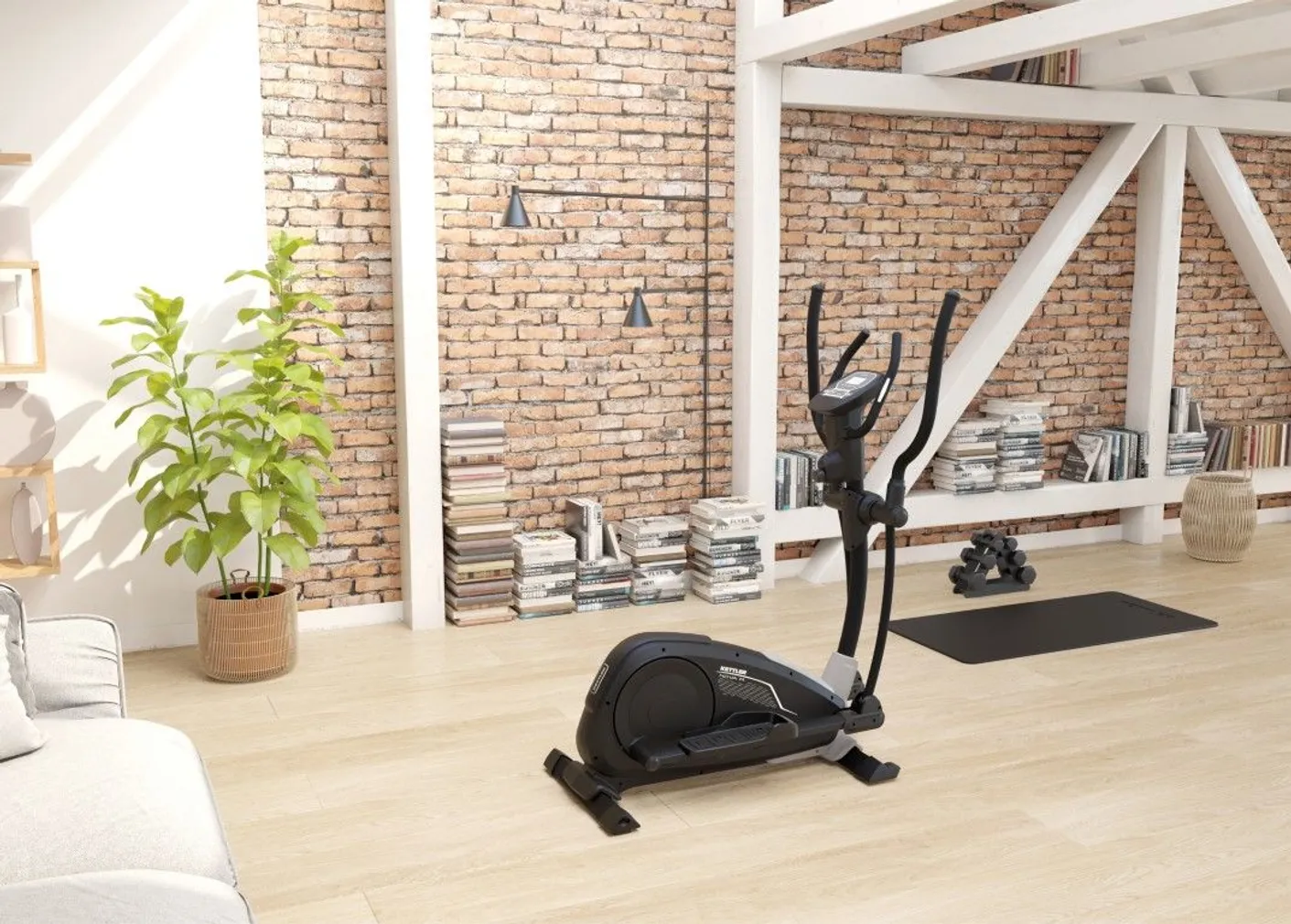 ELLIPTILINE TRENAŽÖÖR KETTLER AXOS NOVA M BLACK