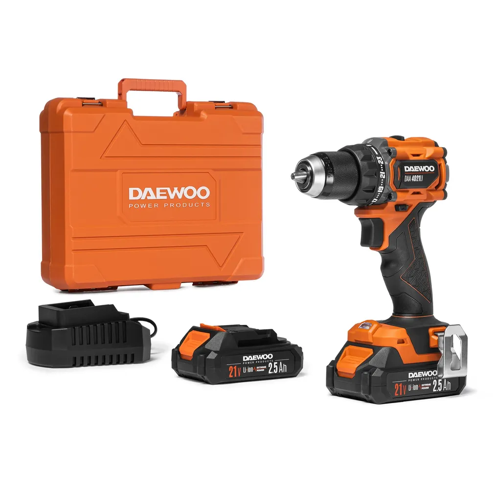 AKUTRELL DAEWOO DAA 4021LI SET 21V 2X2,5AH