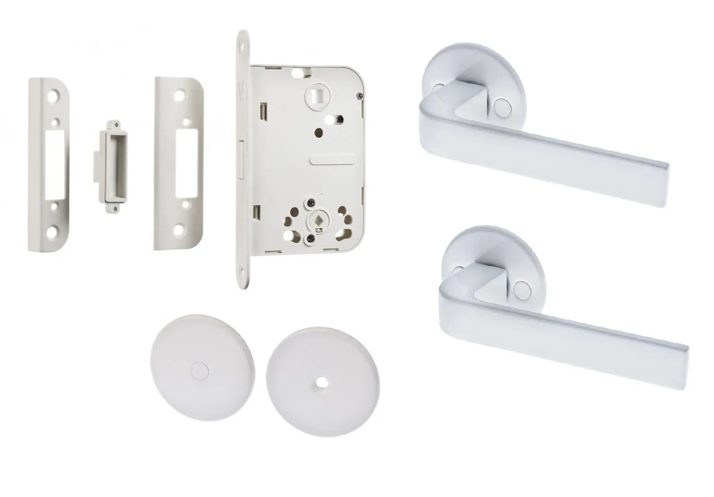 MAGNETLUKU KOMPLEKT VALNES PIMEKILBIGA, VALGE