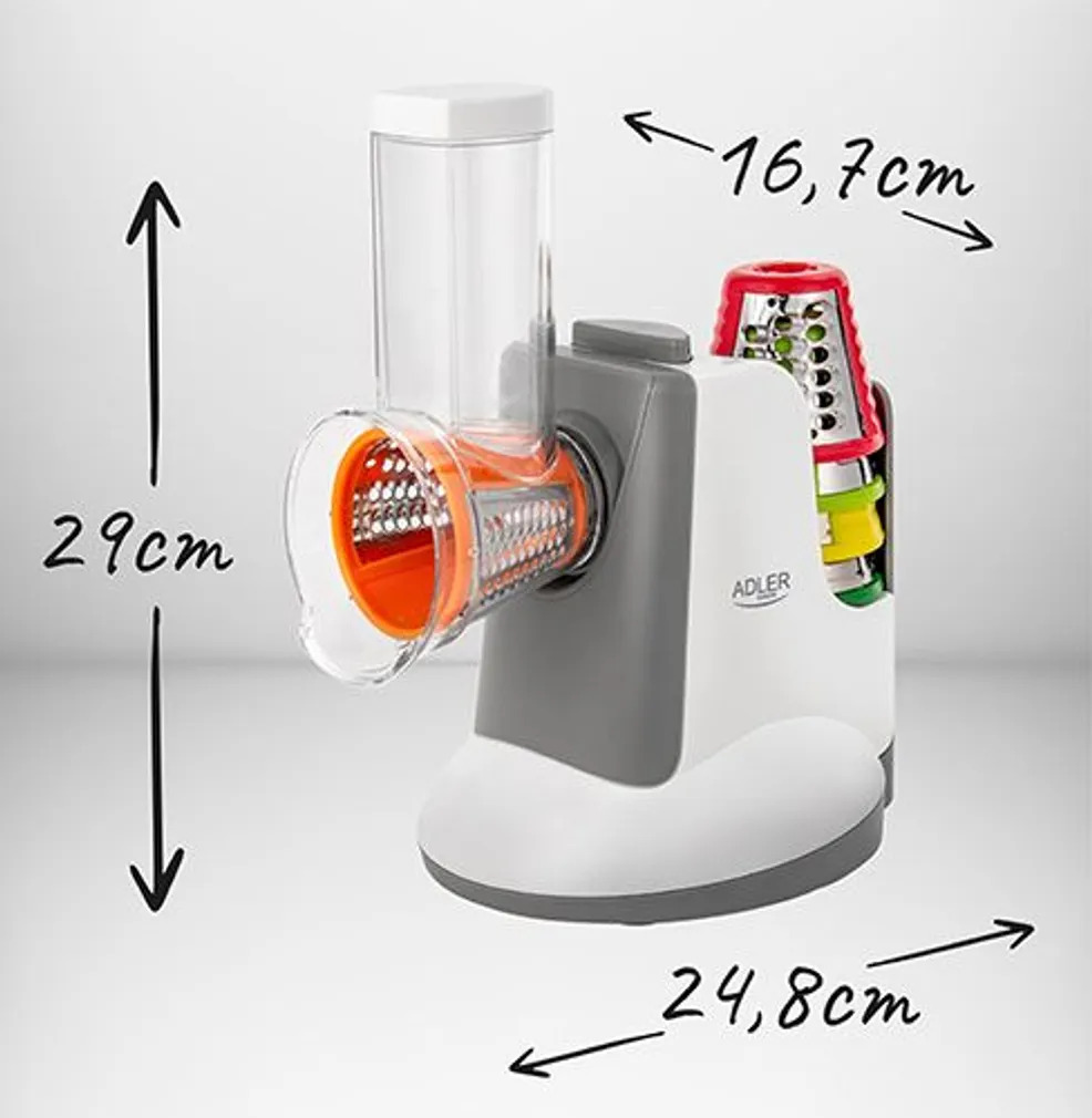 KÖÖGIVILJAVIILUTAJA ADLER AD 4815 VALGE/HALL