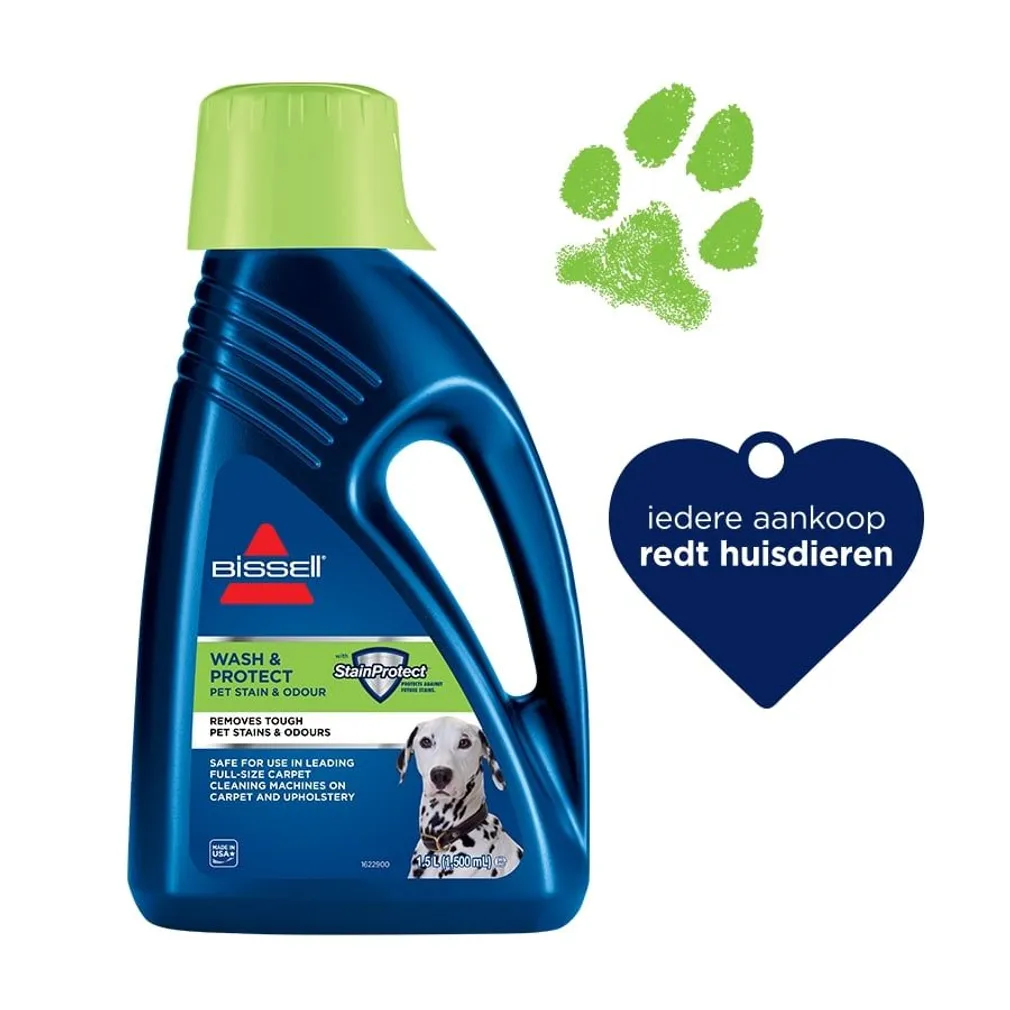 PUHASTUSVAHEND BISSELL WASH & PROTECT PET FORMULA 1,5L