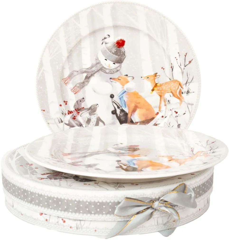 TALDRIKUD MIA SNOW D19CM 2TK, KINKEKARBIS