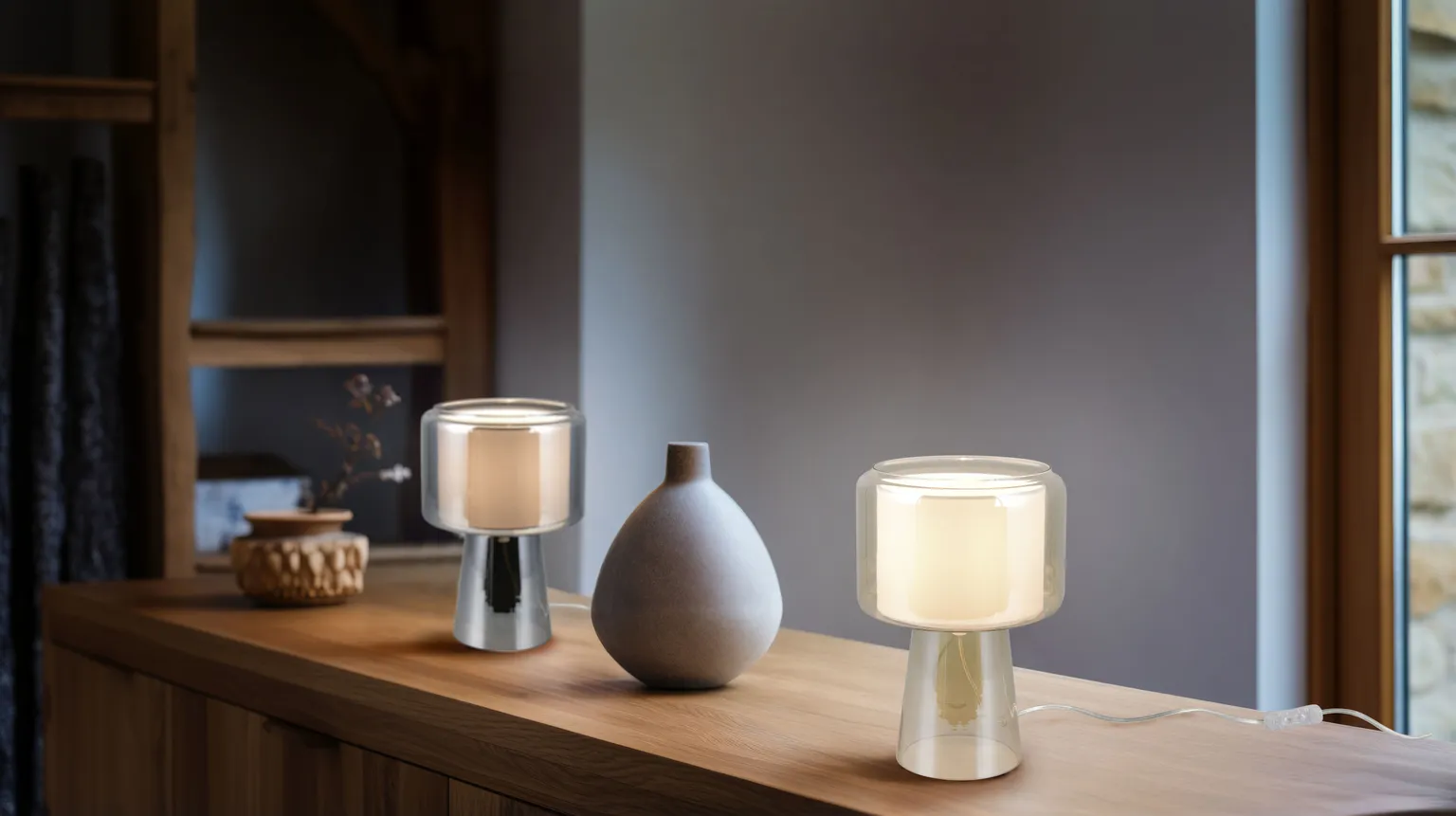 LAUALAMP TRIO ROCKA E14 KROOM