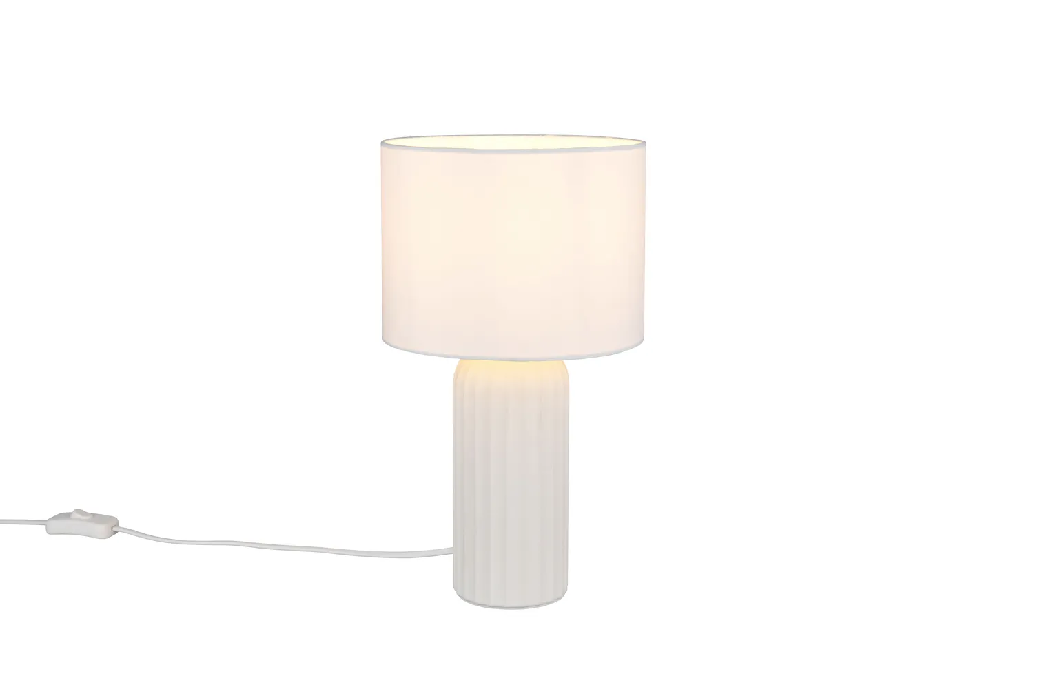 LAUALAMP TRIO BLAIR 36 CM E27 VALGE MATT