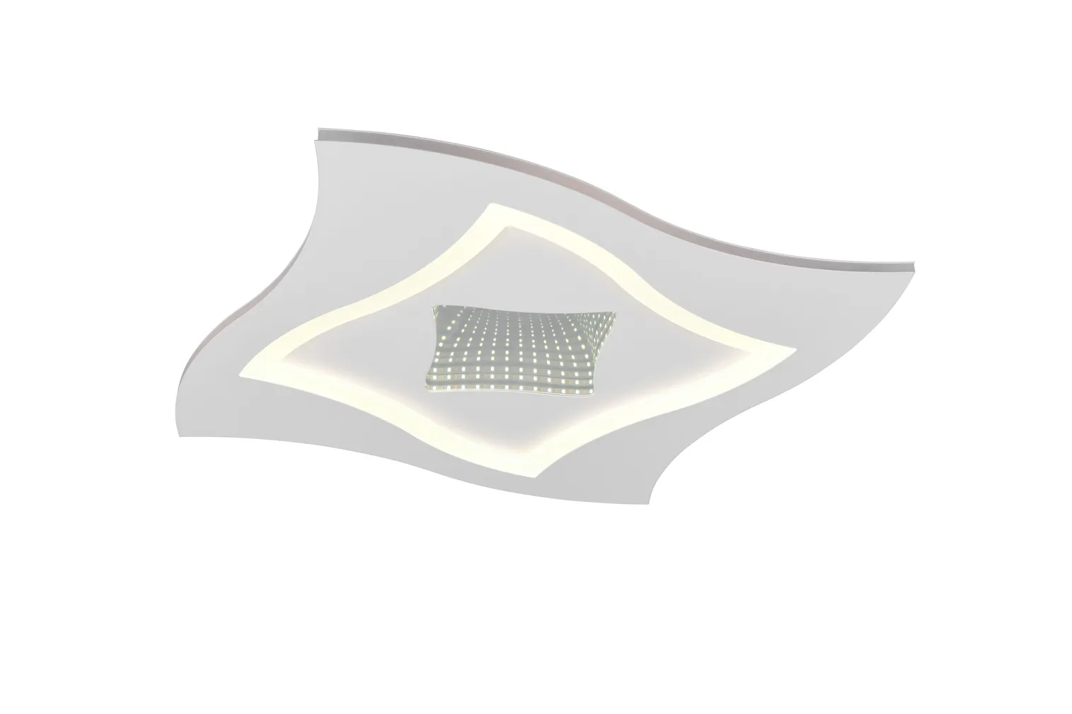 PLAFOON TRIO KLINT LED VALGE MATT RGB