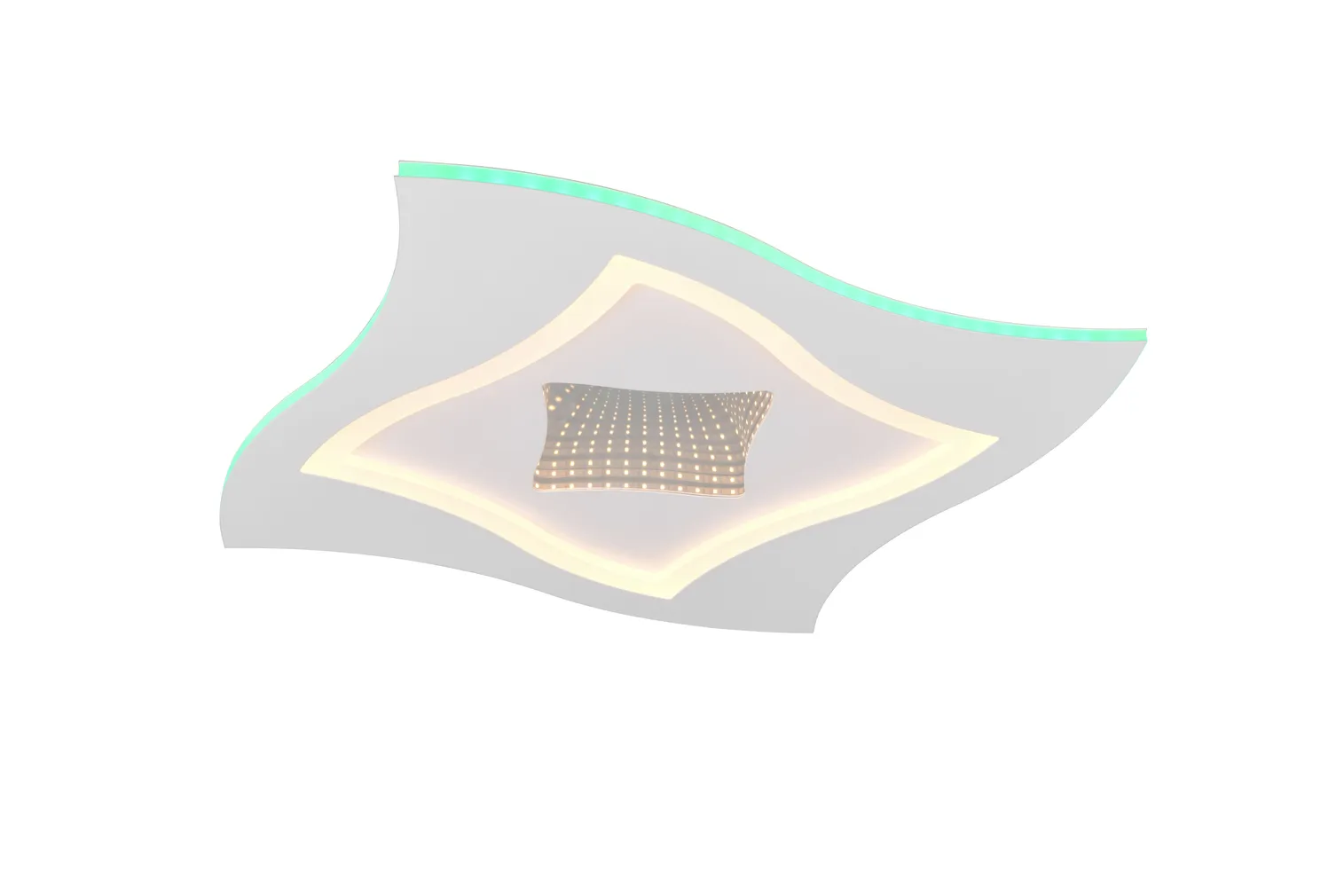 PLAFOON TRIO KLINT LED VALGE MATT RGB