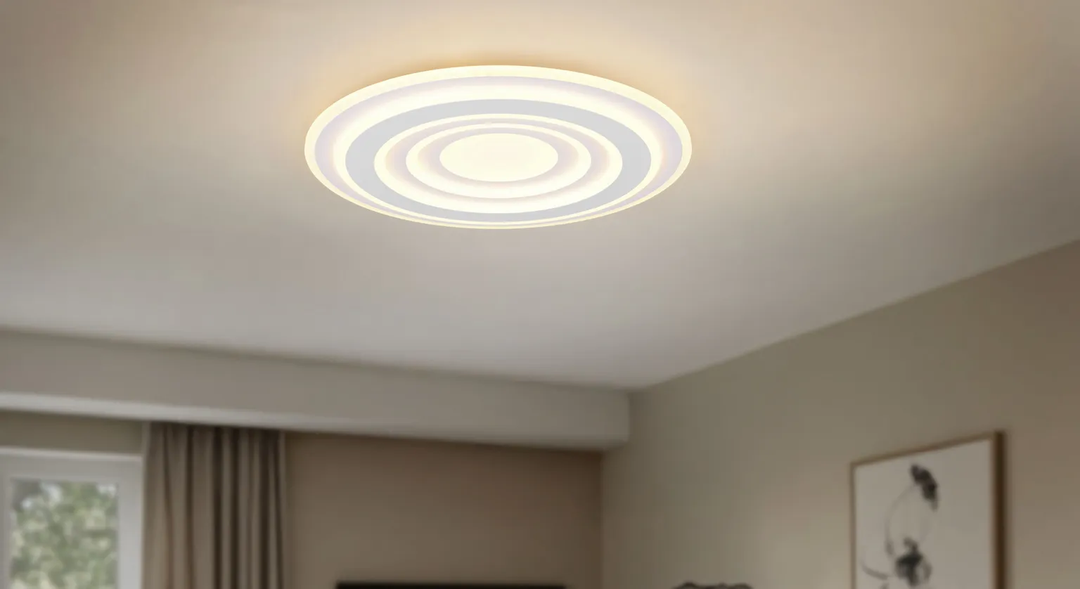 PLAFOON TRIO COSTA LED 48CM VALGE MATT