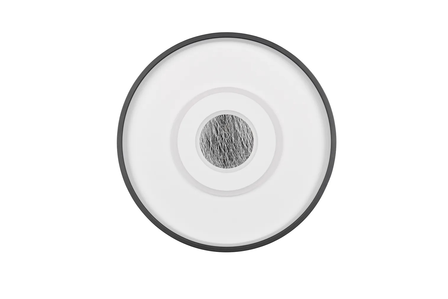 PLAFOON TRIO NAZAR LED 40CM VALGE MATT/MUST MATT