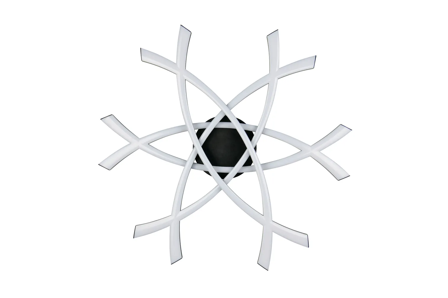 PLAFOON TRIO POLLOCK LED 62X59CM MUST MATT