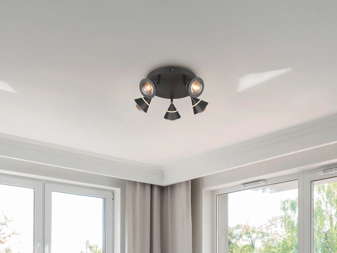 PLAFOON TRIO ROMEO LED MUST MATT