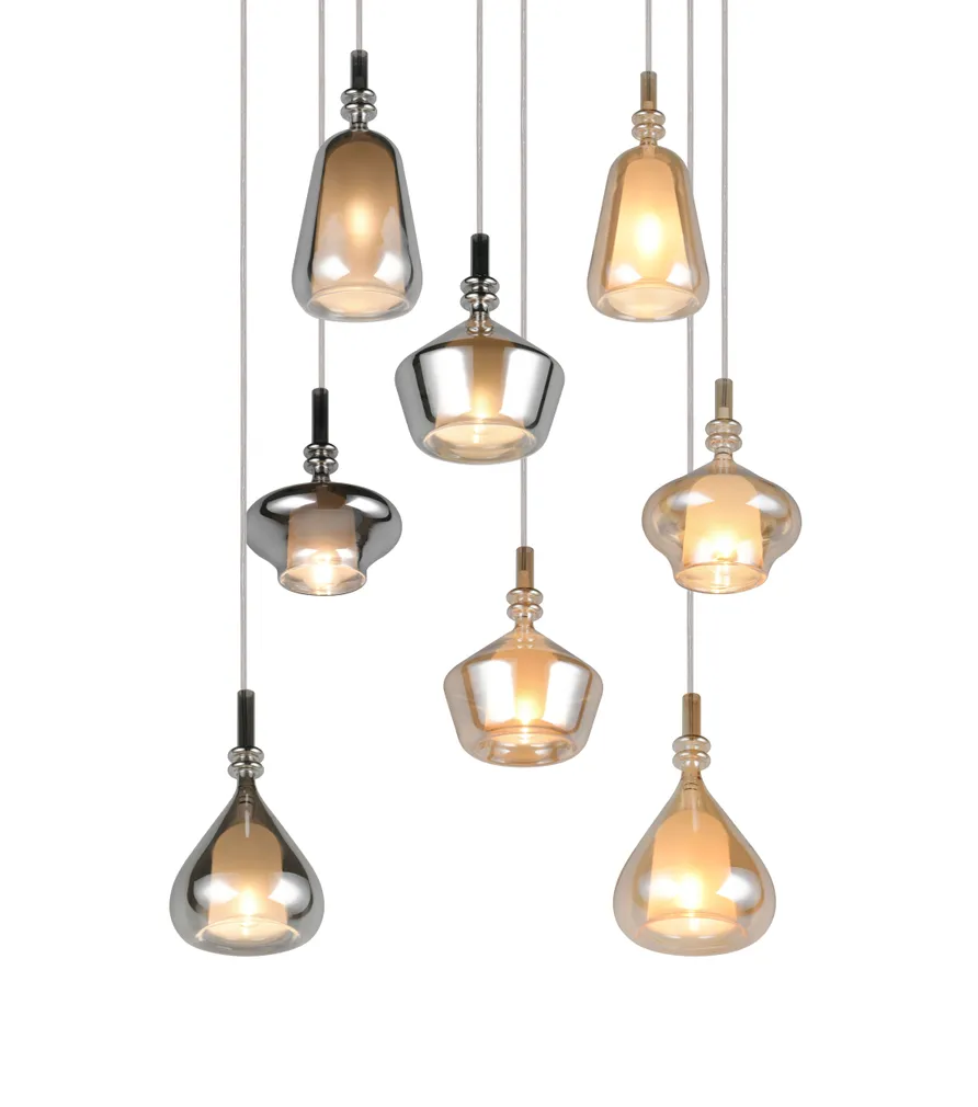 LAELAMP TRIO ALDEA 60CM E14 MEREVAIK/KROOM