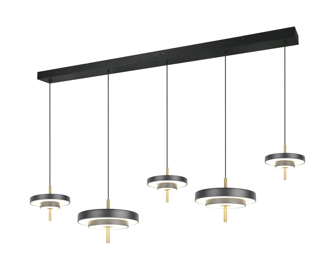 LAELAMP TRIO KEATON LED MUST MATT/MESSING