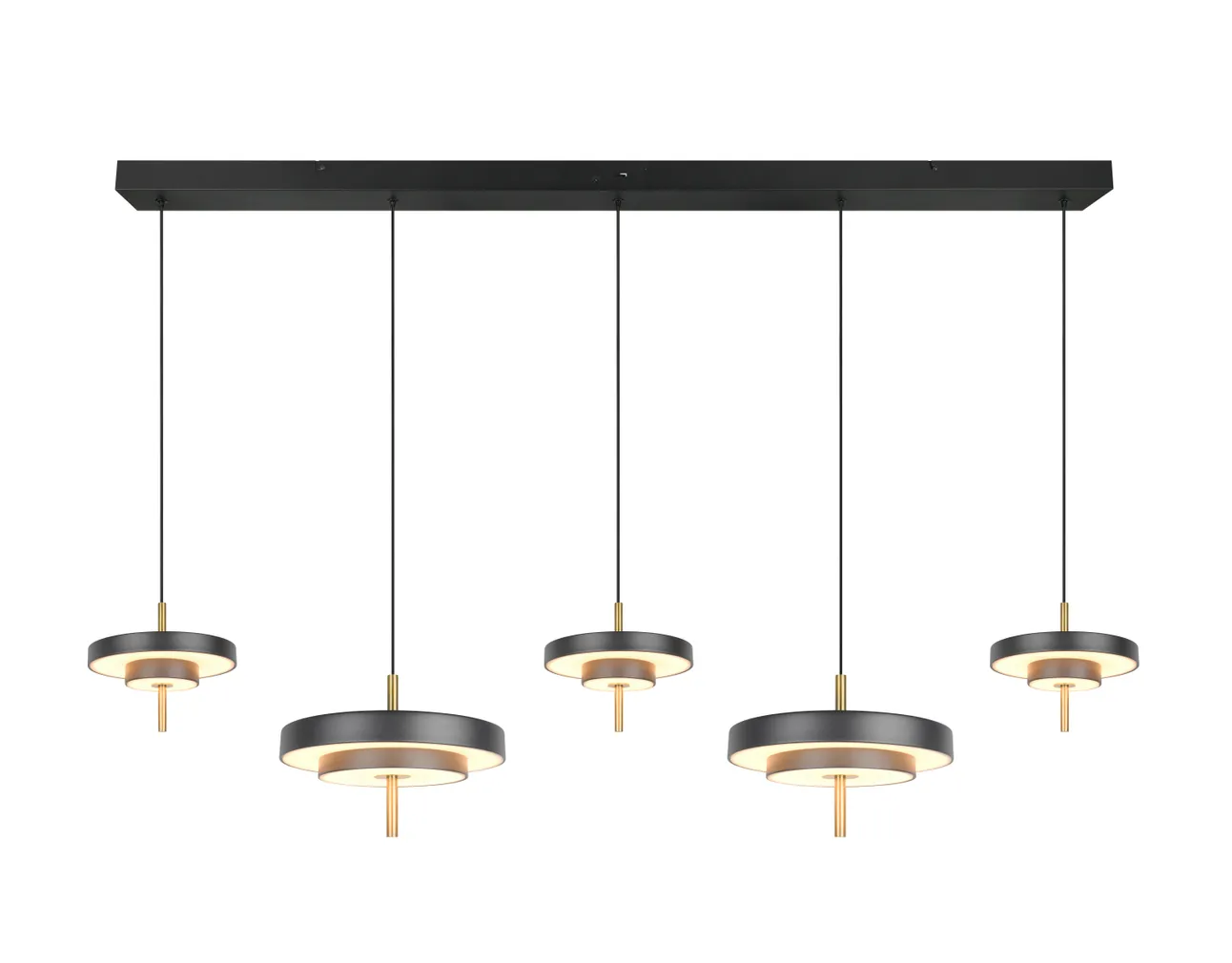 LAELAMP TRIO KEATON LED MUST MATT/MESSING