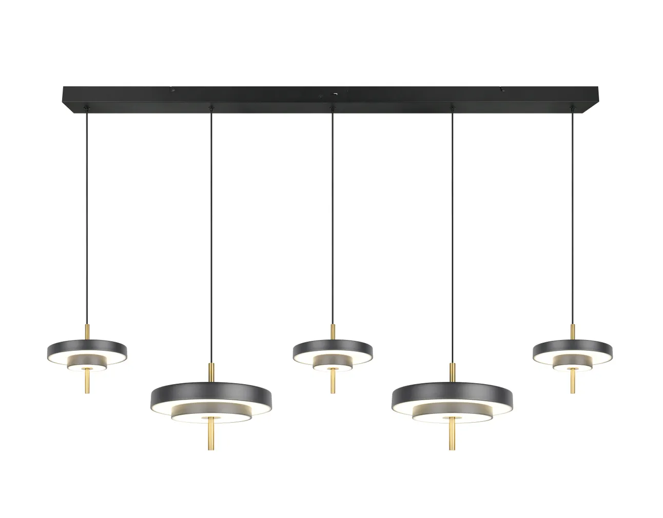 LAELAMP TRIO KEATON LED MUST MATT/MESSING