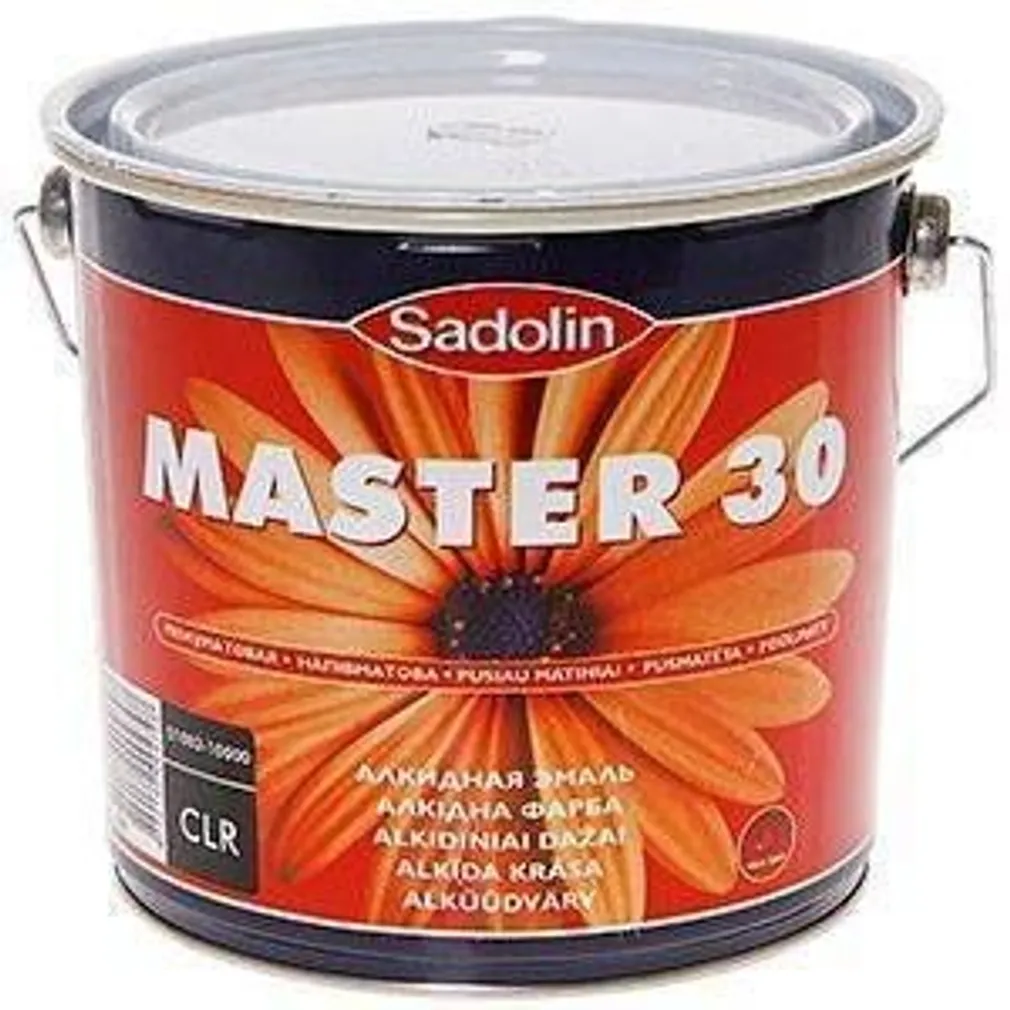 UNIVERSAALVÄRV SADOLIN MASTER 2,33L VÄRVITU (BC) POOLMATT