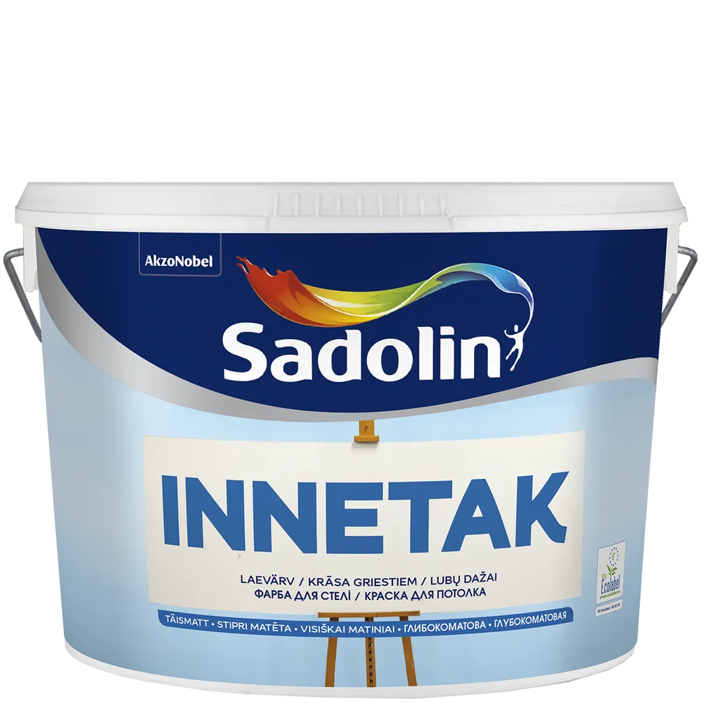 LAEVÄRV SADOLIN INNETAK 10L VALGE TÄISMATT