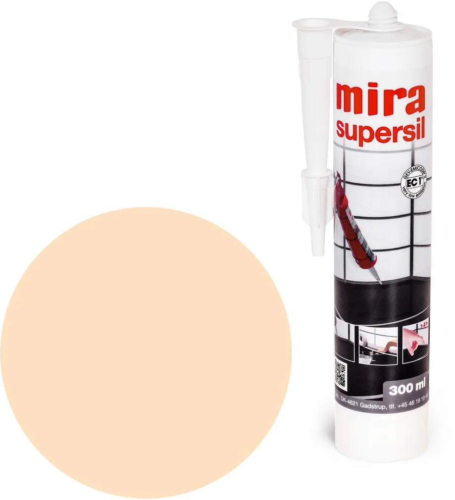 SANITAARSILIKON MIRA SUPERSIL 300ML 131 HELEPRUUN