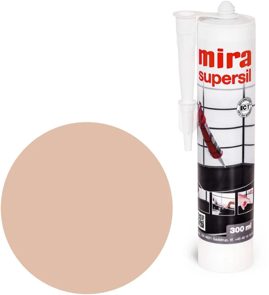 SANITAARSILIKON MIRA SUPERSIL 300ML 132 BEEŽ