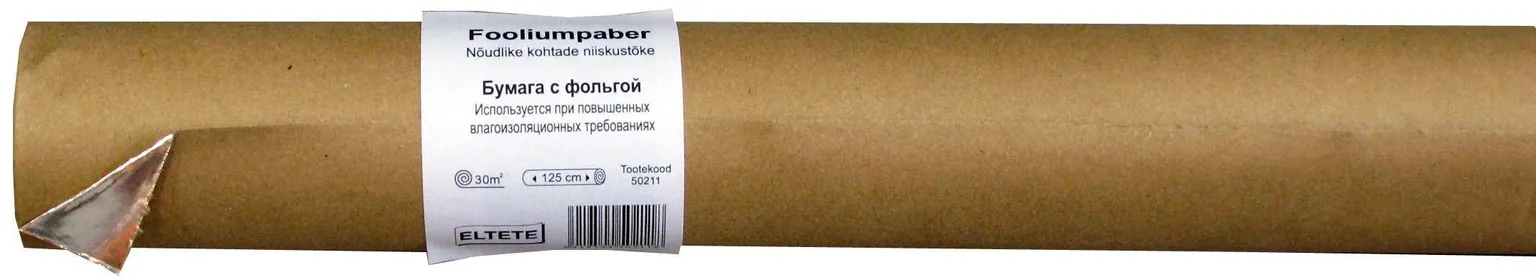 FOOLIUMPABER ALU-PAP 1,25X24M 30M²