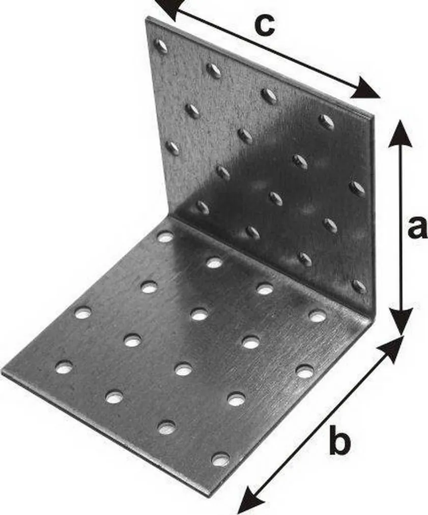 NAELUTUSNURK ARRAS 60X60X60X2,0 ZN