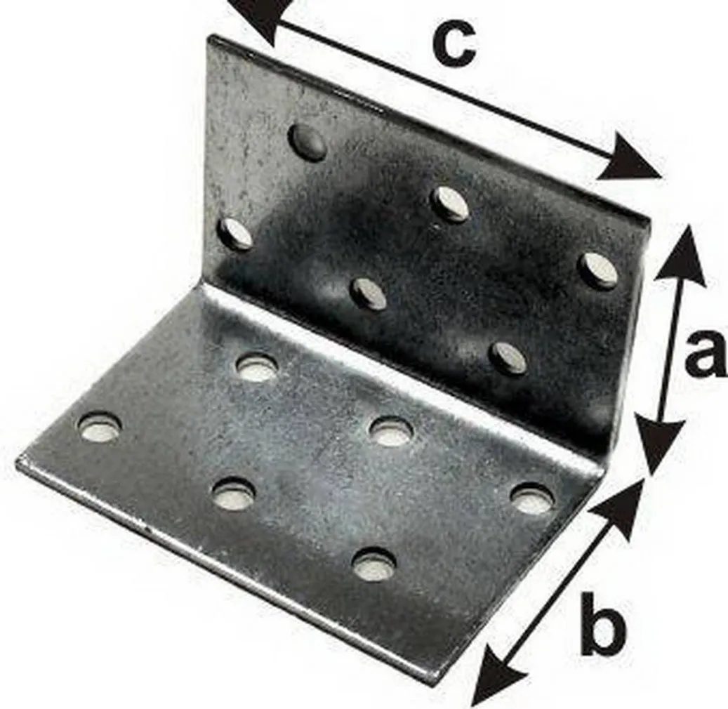 NAELUTUSNURK ARRAS 40X40X20X2,0 ZN