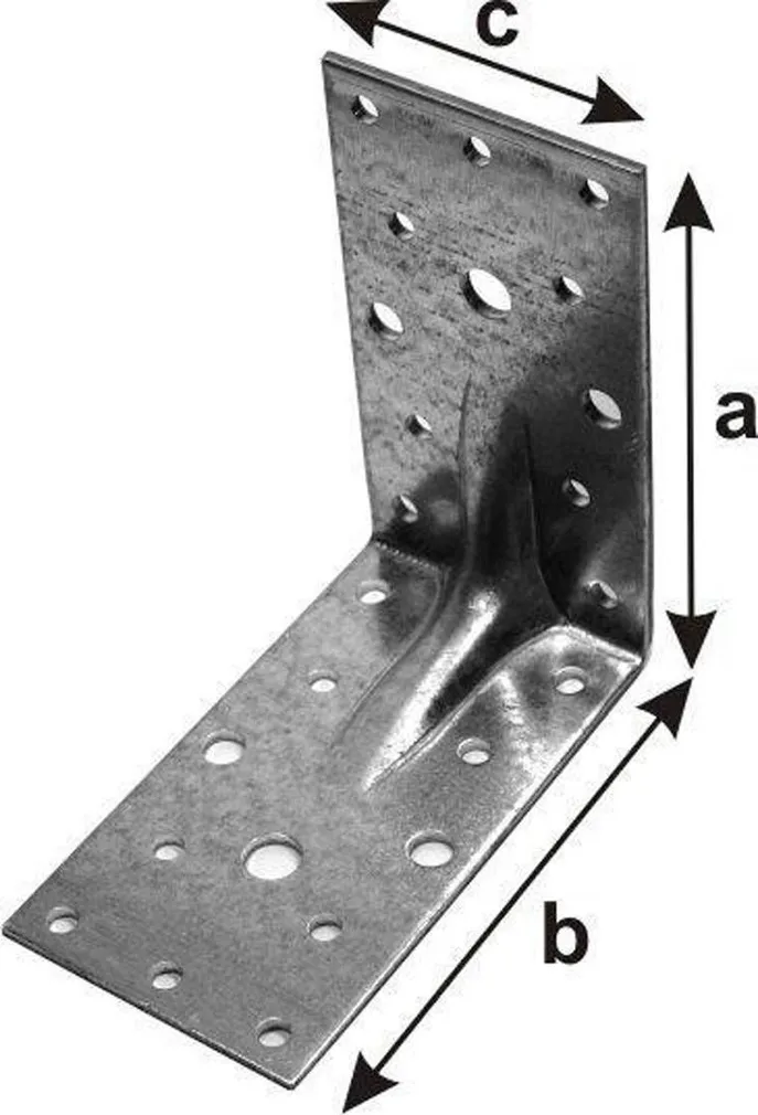 NAELUTUSNURK ARRAS 100X100X55X2,5 ZN (TUGEV)