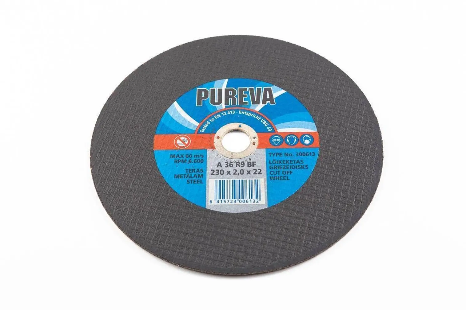 LÕIKEKETAS 230X2,0X22 TERAS PUREVA