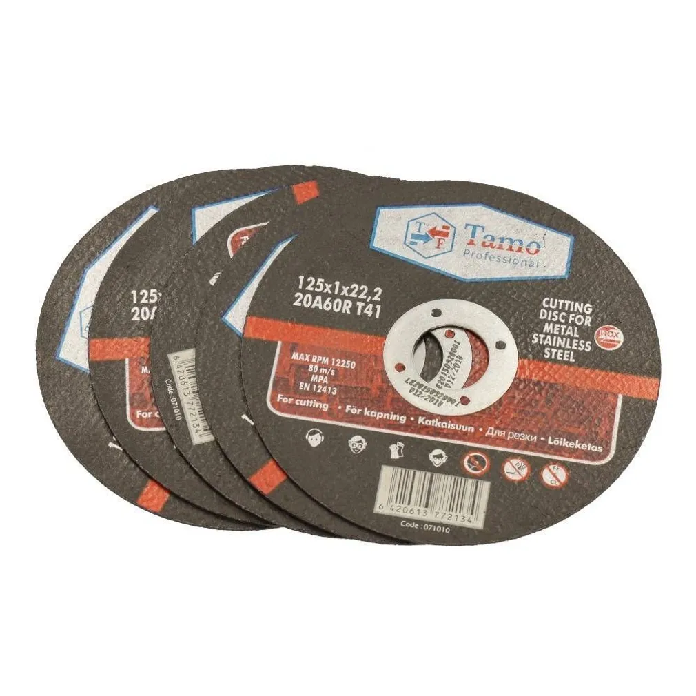 LÕIKEKETAS 125X1,0X22,2 METALL 5TK.