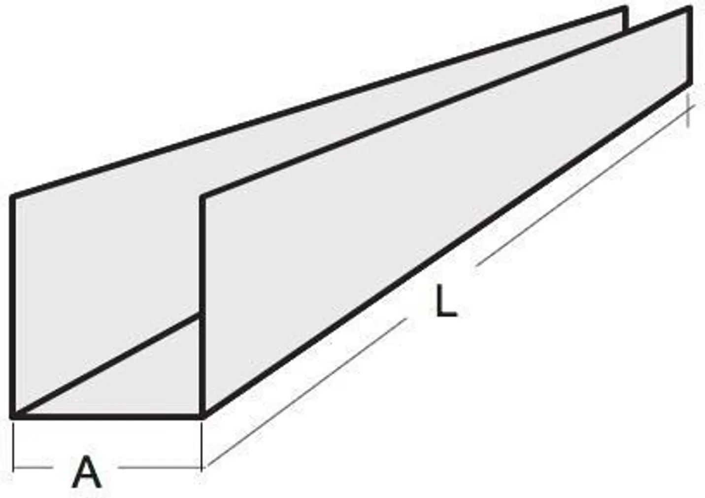 SERVAPROFIIL UD 28/27/0,6 3,0M