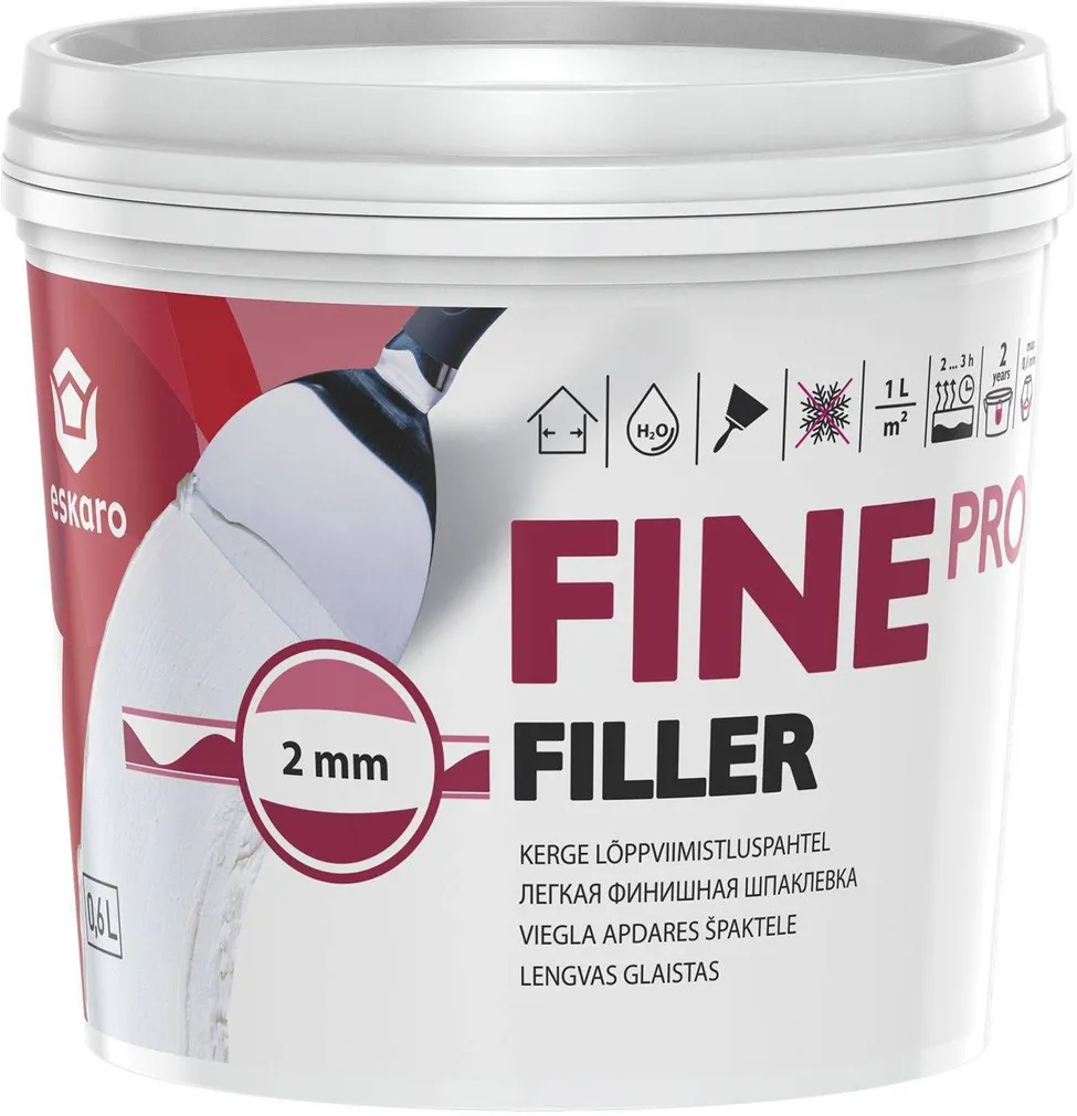 PAHTEL ESKARO FINE FILLER PRO 0,6L