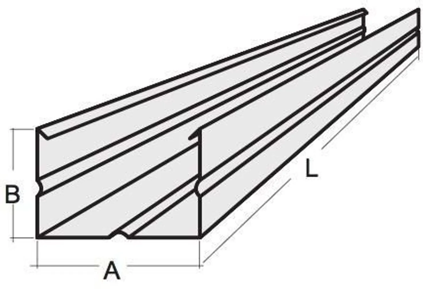 LAEPROFIIL GK 60/27/0,6 3,0M