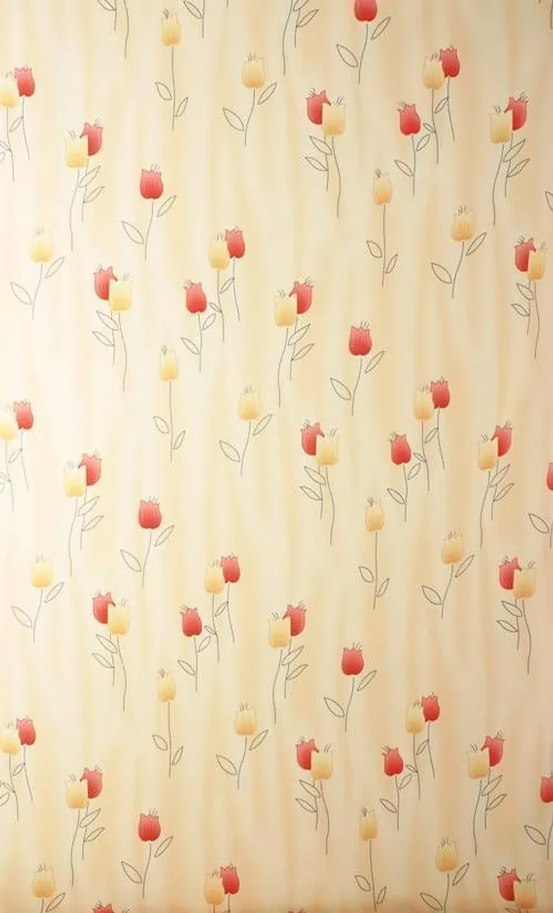 DUŠIKARDIN 180X200CM DUSCHY 621-78 HOLLANDI TULBID POLÜESTER