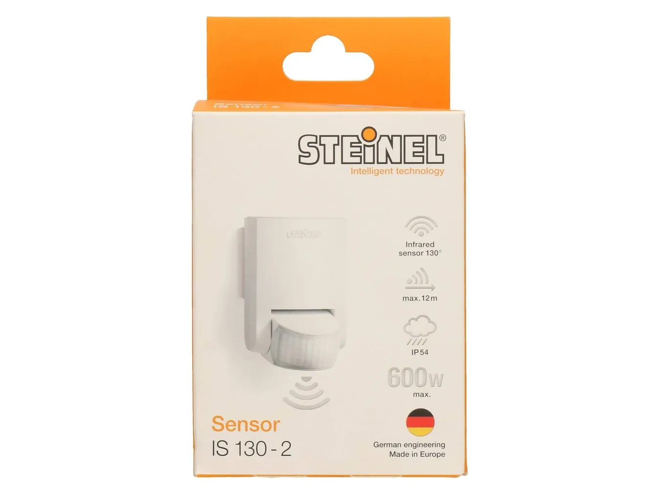 LIIKUMISANDUR 600W VALGE IS 130-2 IP54 INFRAPUNA STEINEL