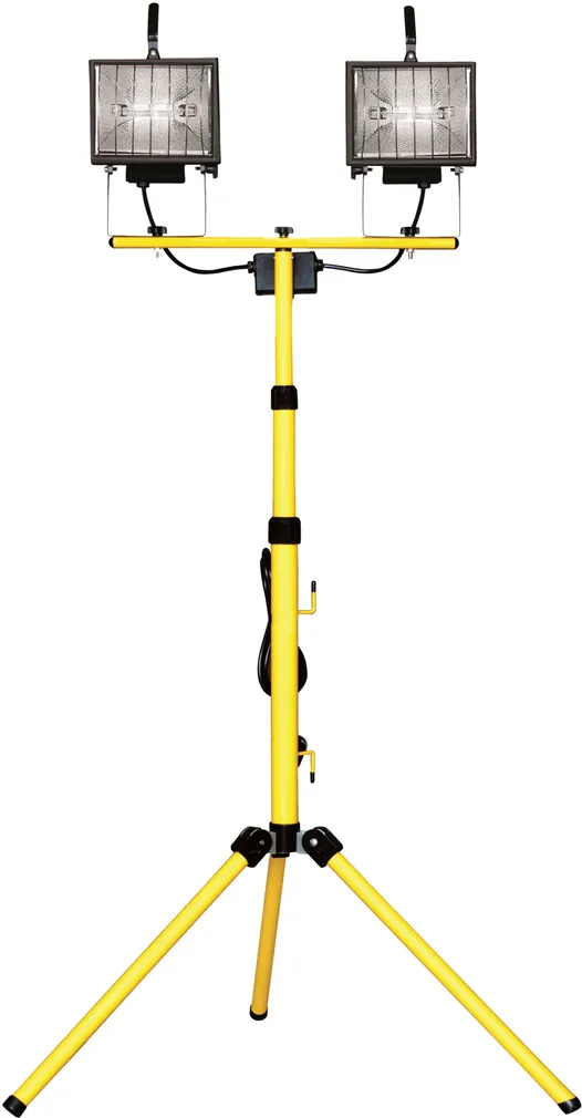 PROZEKTOR ACUMA 2X400W STATIIV KOLLANE/MUST 0207-1