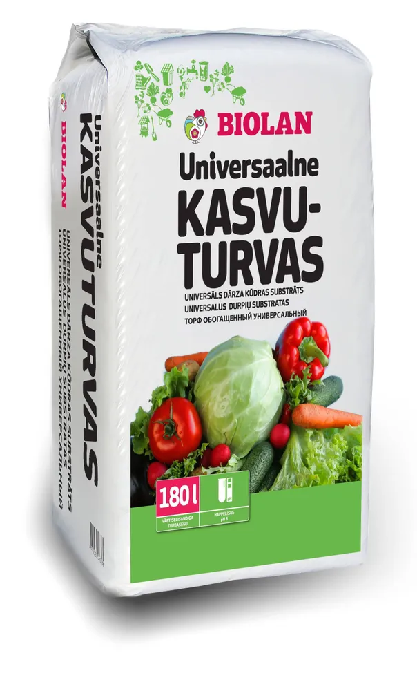 KASVUTURVAS KÖÖGIVILJADELE BIOLAN 180L