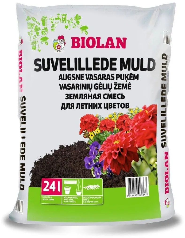 MULD SUVELILLEDELE BIOLAN 24L