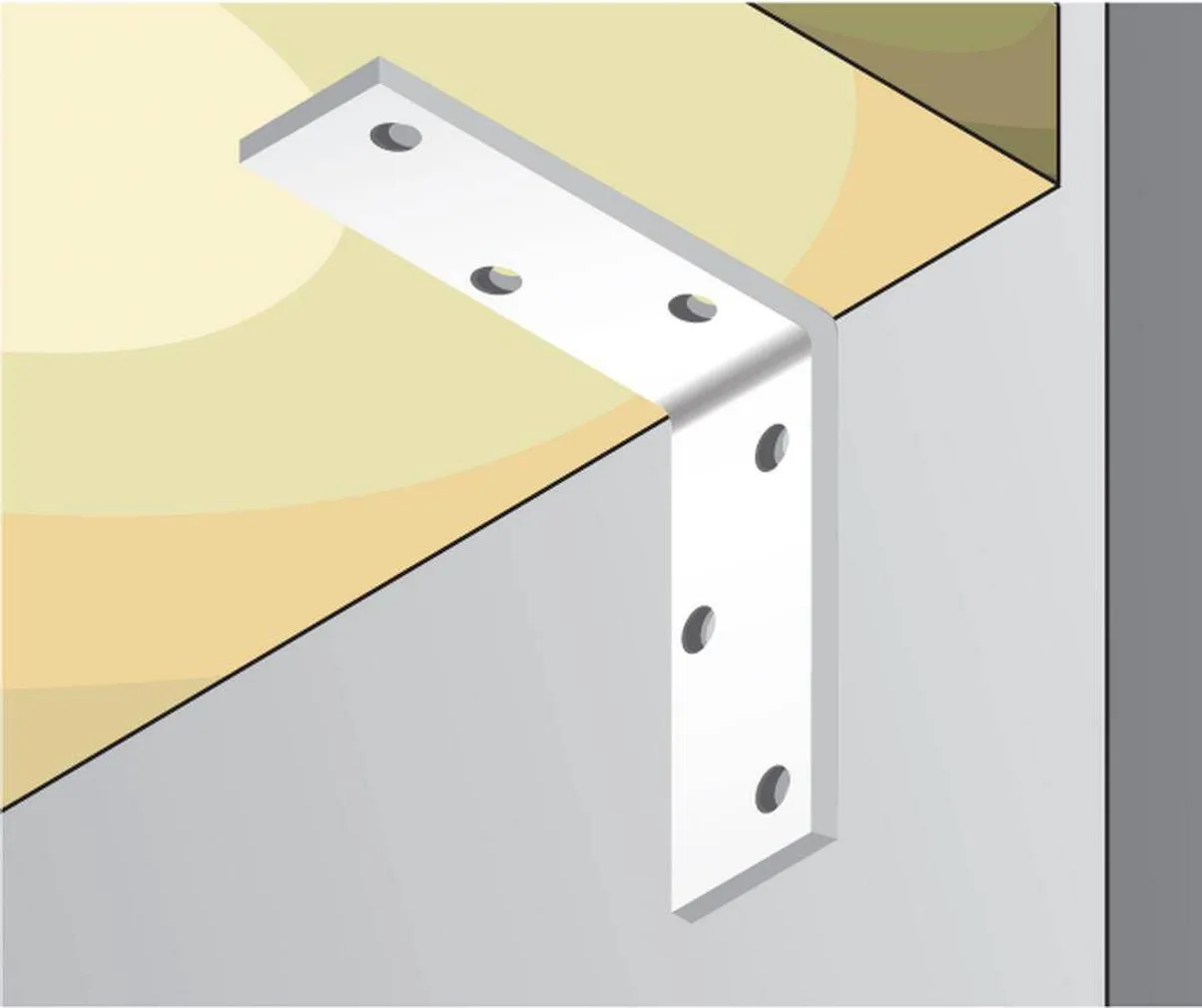MÖÖBLINURK 50X50X15X2,0 VALGE