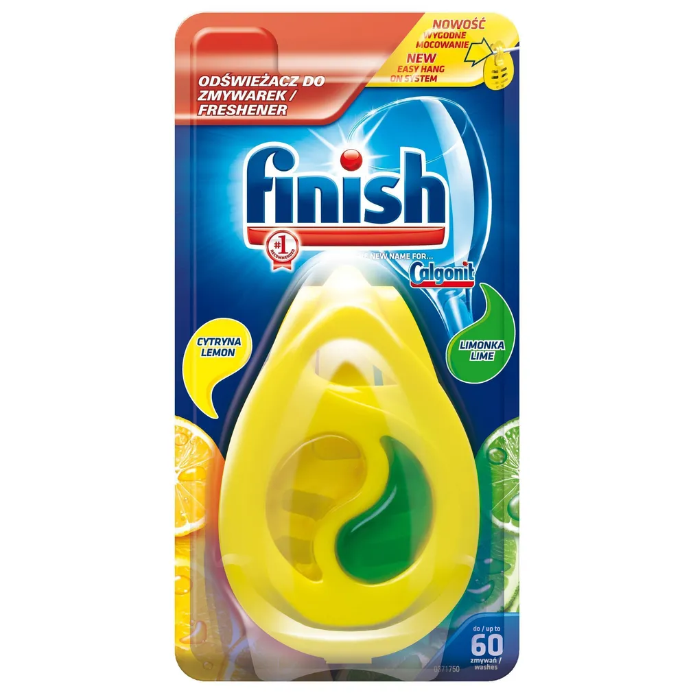 NÕUDEPESUMASINA ÕHUVÄRSKENDAJA FINISH 2 IN 1 CITRUS