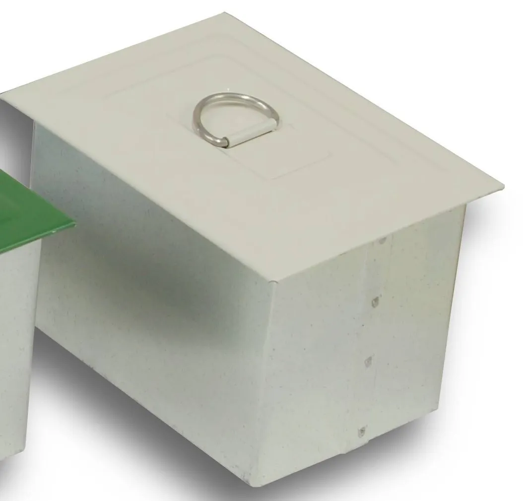 TAHMATOPP 75X110MM VALGE