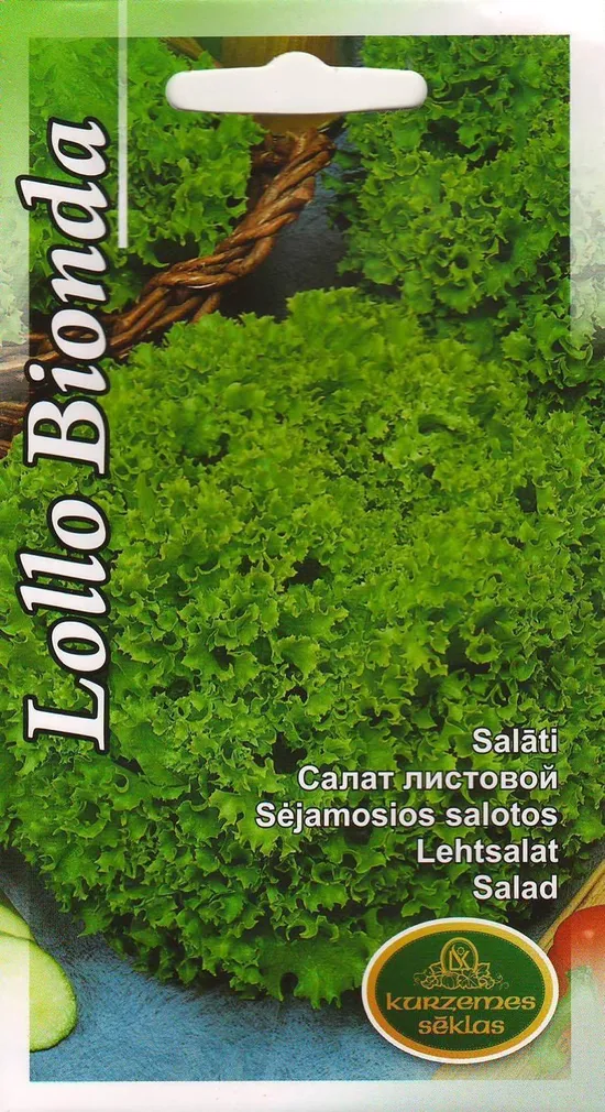 SEEMNED KURZEMES SEKLAS LEHTSALAT LOLLO BIONDA 1G