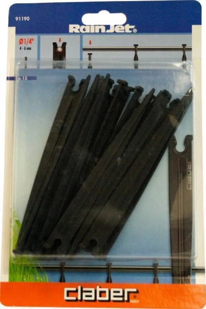 FIKSAATORVARRAS CLABER 1/4" TORULE 15TK PAKIS