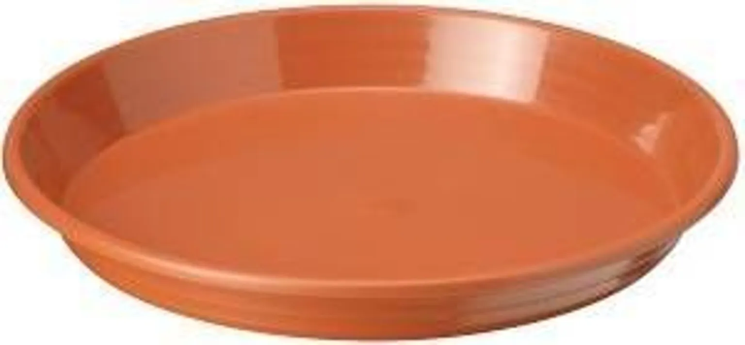 LILLEPOTI ALUS FORM PLASTIC 12CM TERRAKOTA