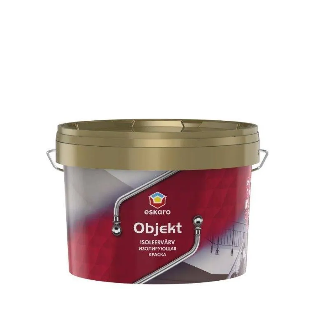 ISOLEERVÄRV ESKARO OBJEKT 2,7L VALGE TÄISMATT