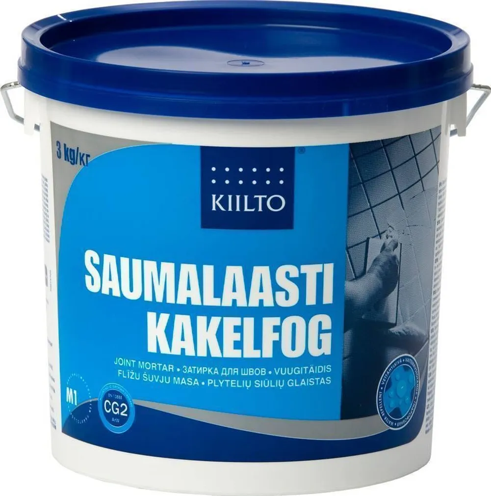 VUUGITÄIDE KIILTO 69 HELETÜRKIIS 3KG