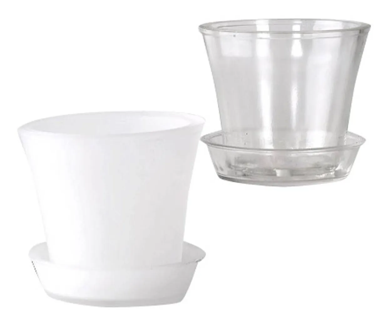 ORHIDEEPOTT KLAASIST+ALUS Ø15CM H12CM