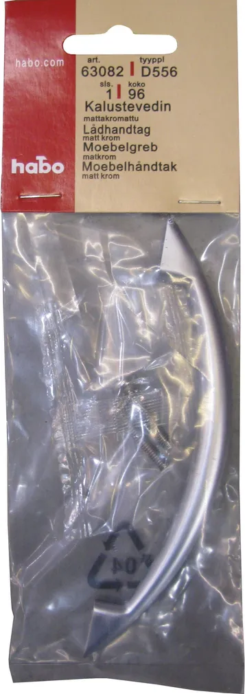 MÖÖBLIKÄEPIDE 96MM D556 MATT KROOM