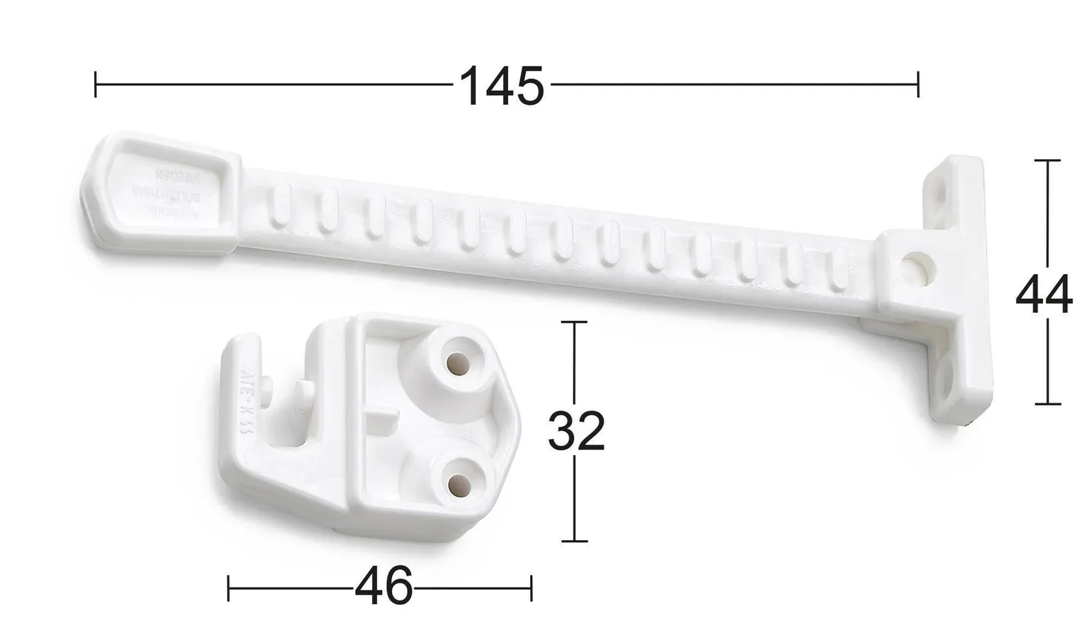 AKNASULGUR 145/33/47 VALGE
