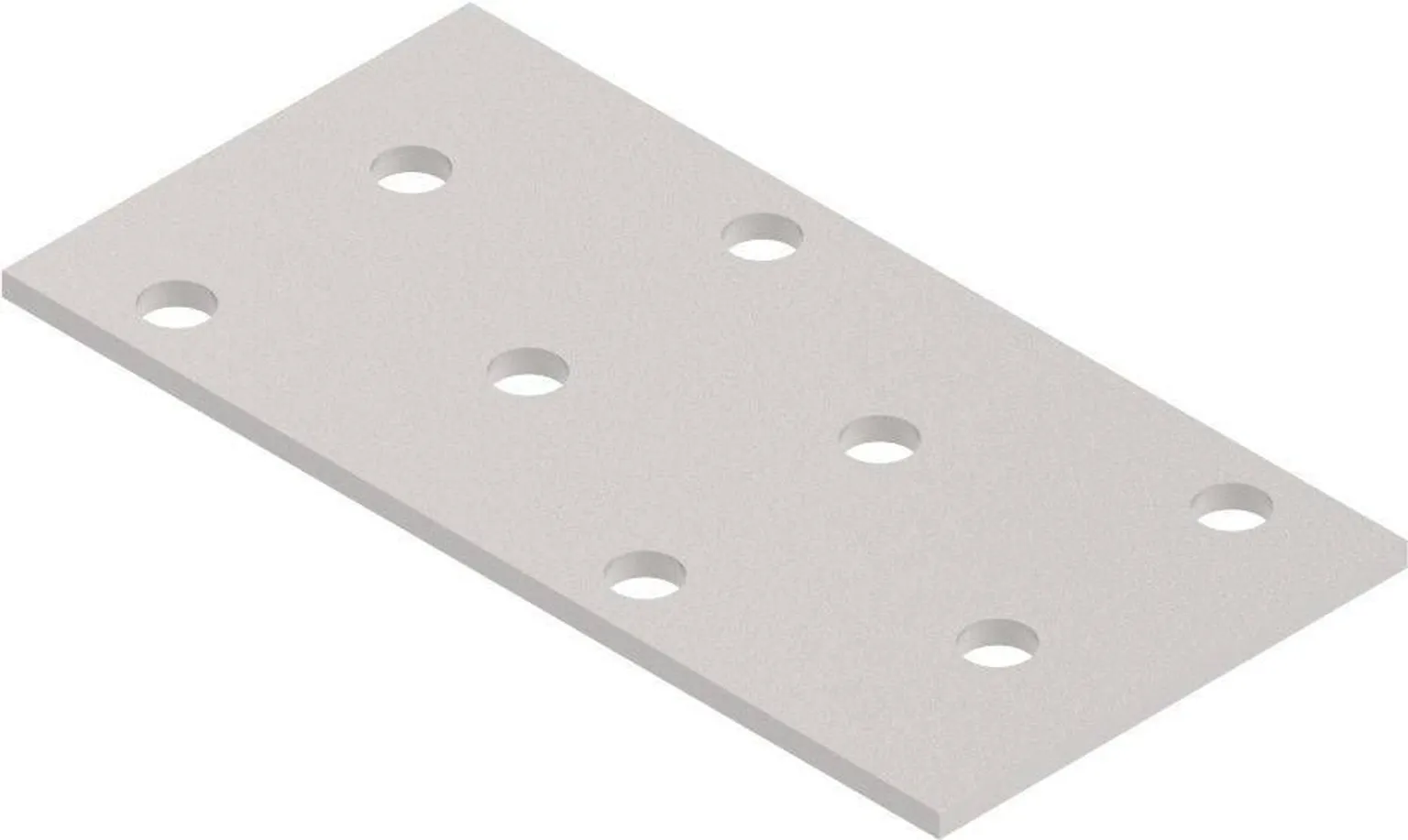 NAELUTUSPLAAT ARRAS 80X40X2MM