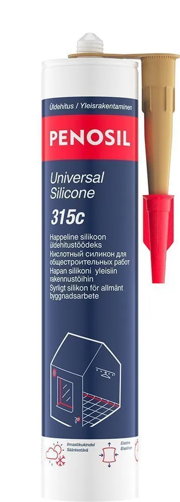 UNIVERSAALSILIKOON PENOSIL 315C 280ML BEEZ 